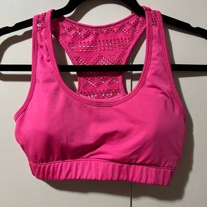 Zyia Hot pink sports bra
